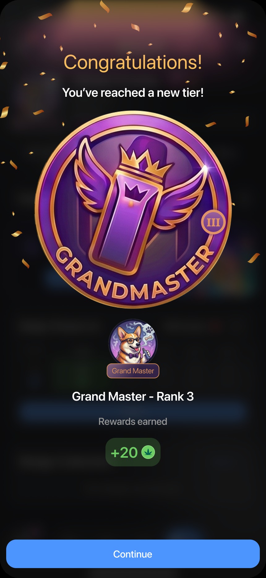 Me level-up app capture