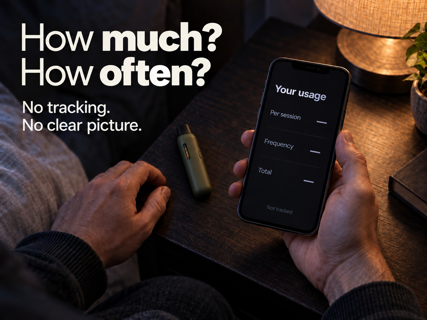 How much? How often? No tracking. No clear picture. Personal usage metrics remain unknown.