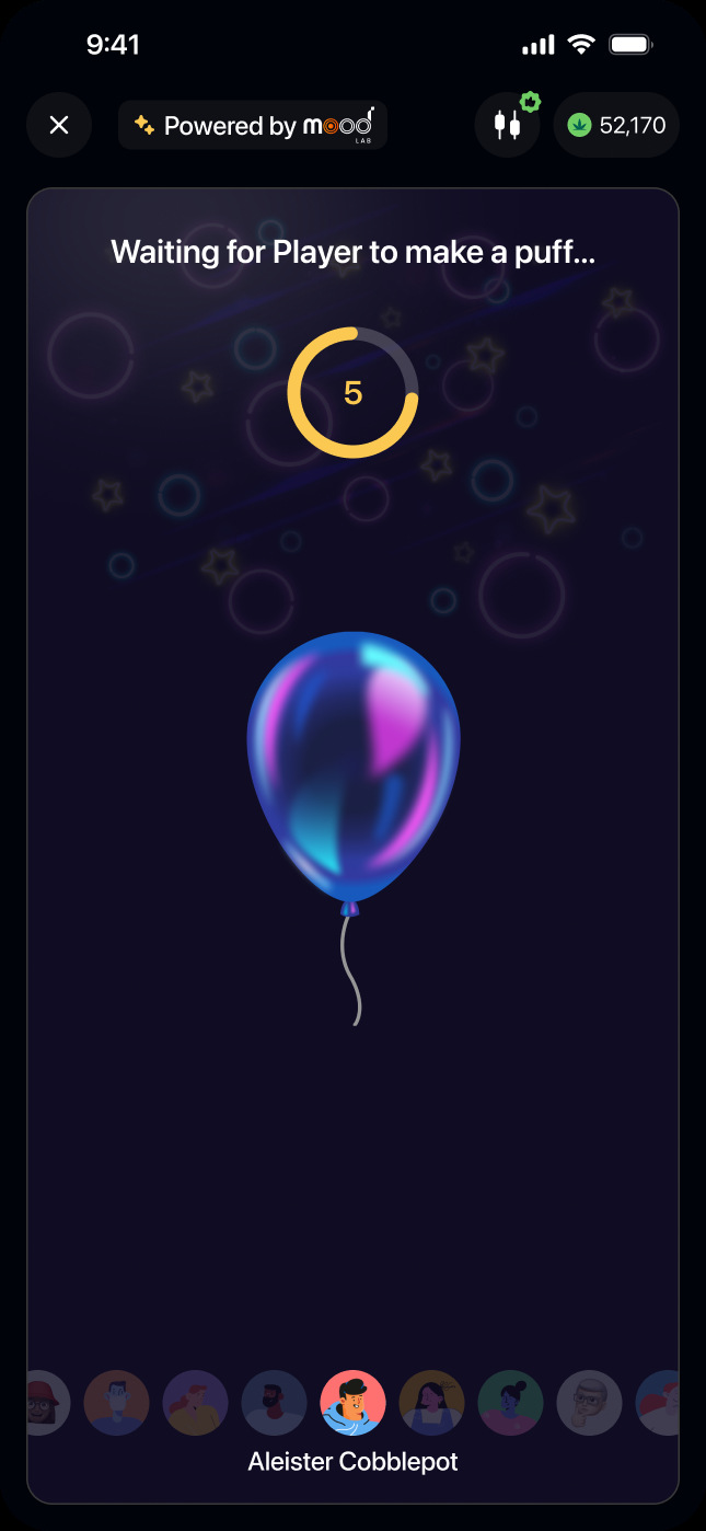 Balloon Pop app screen